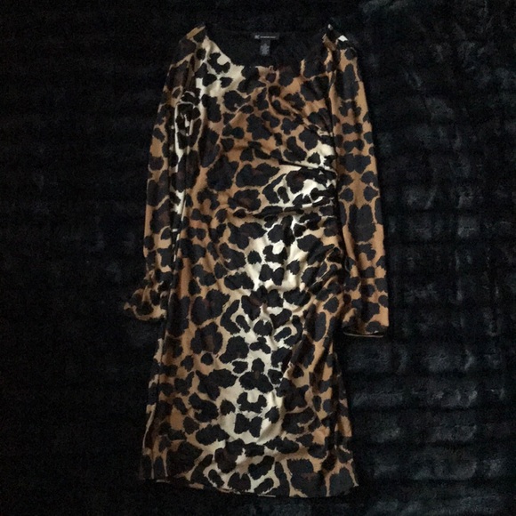 inc leopard dress